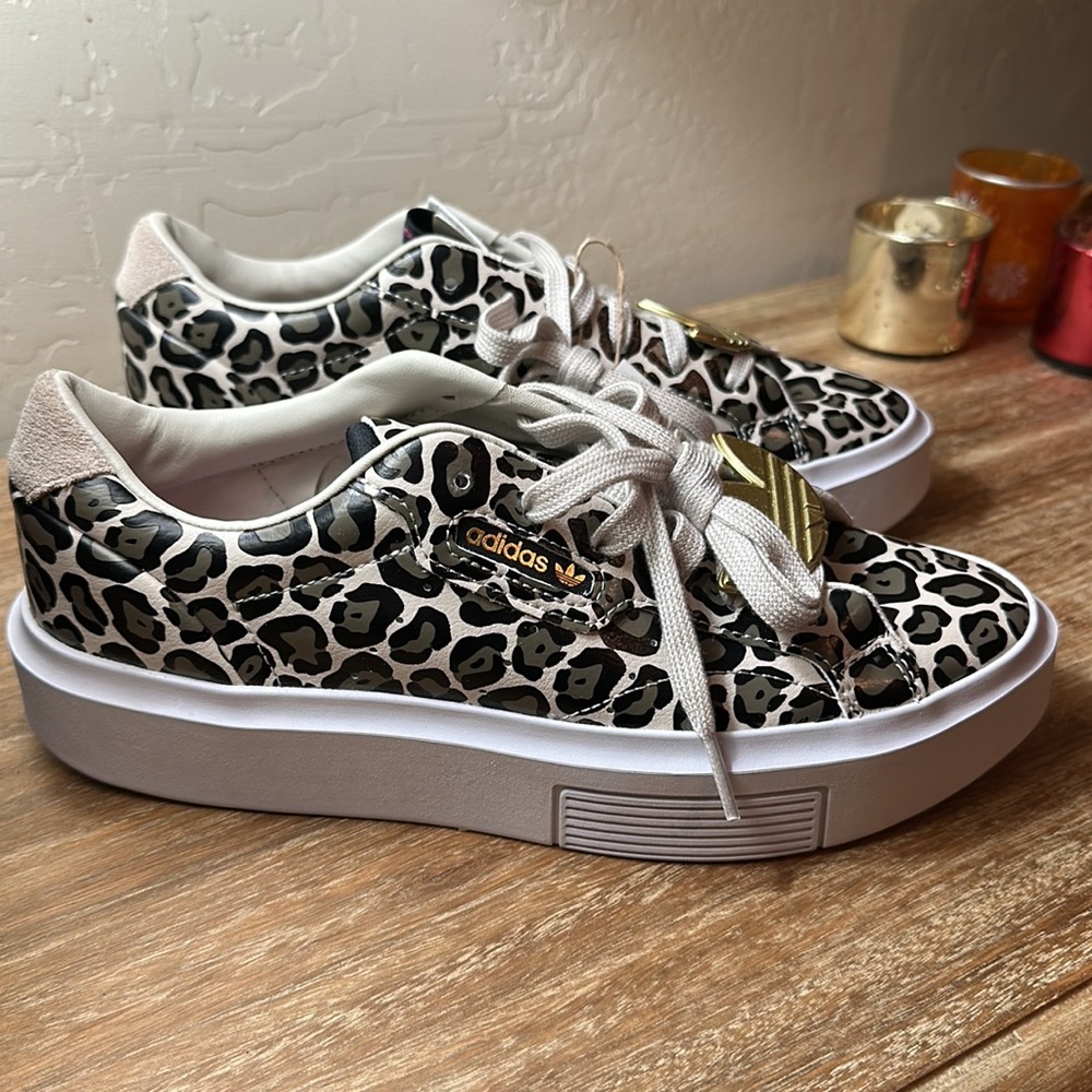 Adidas Leopard Print NWT Sneakers